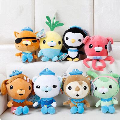 20CM OCTONAUTS PLUSH DOLL KIDS BABY TODDLER SOFT BEAR STUFFED ANIMALS TOY | eBay