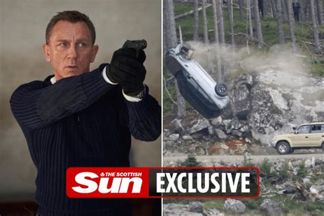 Bond bosses snub Scotland as No Time To Die Highland filming scenes ...