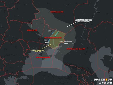 Airspace update: The Russia-Ukraine border conflict – International Ops ...