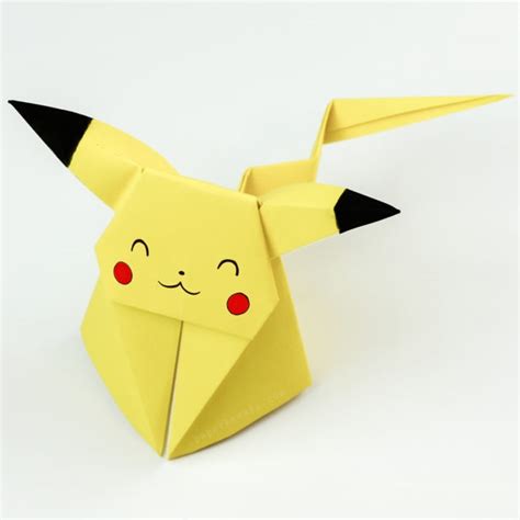 3D Origami Pikachu