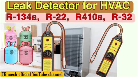 Leak Detection Device for Freon Refrigerants || Leakage Tracing Easily - YouTube