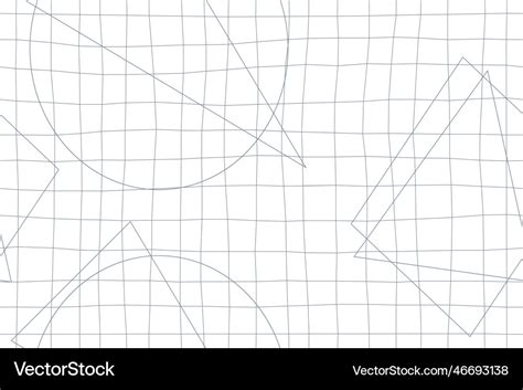 Seamless drawing geometry pattern grid Royalty Free Vector