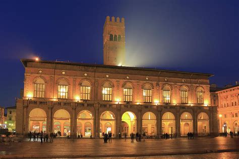 Piazza Maggiore at Night Bologna Italy Photograph by Ivan Pendjakov ...