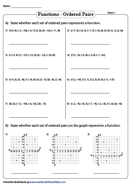 Worksheet Works Function Tables Answer Key - Bangmuin Image Josh