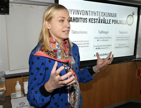 Elina Valtonen SDP:stä: Hokkuspokkus kohti torpparitaloutta | Verkkouutiset