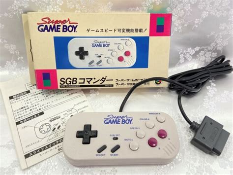 Super Famicom Game Boy Hori SGB Commander Controller SFC SNES Box Japan ...