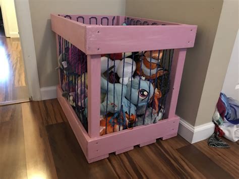 How to Build a Stuffed Animal Storage Cage - FeltMagnet