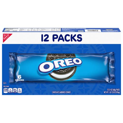 Save on OREO Chocolate Sandwich Cookies - 12 ct Order Online Delivery ...