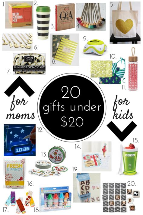 20 Gifts under $20 for moms and kids - Savvy Sassy Moms