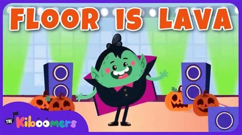 Halloween Floor is Lava - THE KIBOOMERS Preschool Songs - Freeze Dance ...