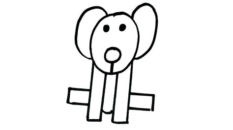 Dog Drawing For Kids | Free download on ClipArtMag