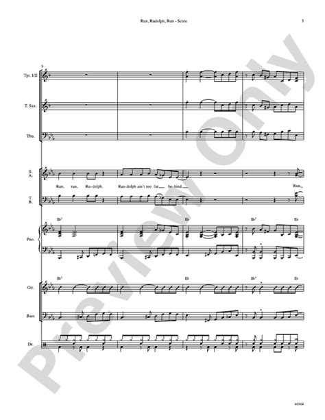 Run, Rudolph, Run: Choral SoundPax: Johnny Marks - Digital Sheet Music Download