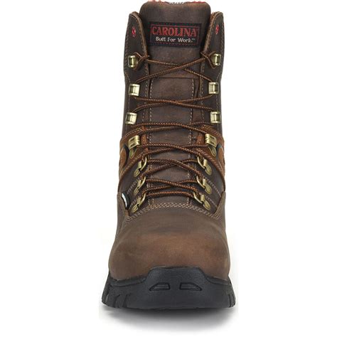 Carolina Men's Coiler Hi Safety Boots - Brown | elliottsboots