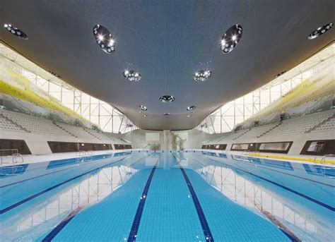 London Aquatics Centre: Olympics Pool by Zaha Hadid - e-architect