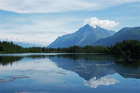 Pioneer Peak Mountain Photograph by Robert Braley