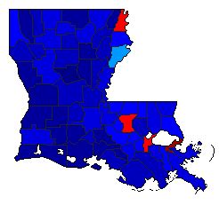 2023 Gubernatorial General Election Results - Louisiana