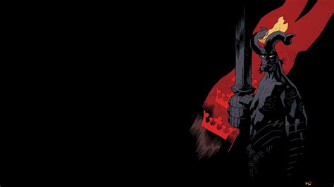 Hellboy by Dark Horse Comics 4K wallpaper download