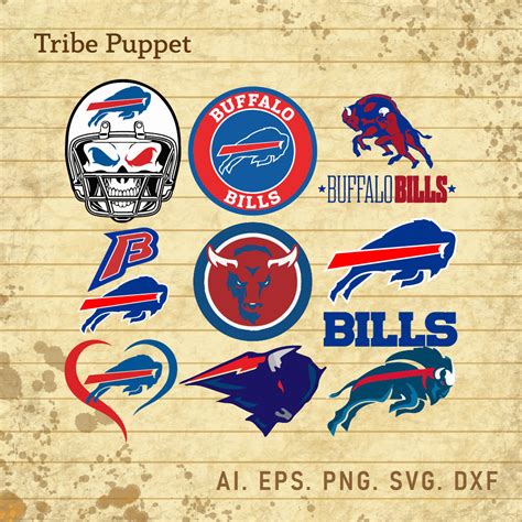 Buffalo Bills Vector set - MasterBundles