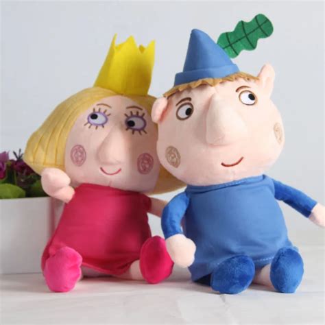 Ben and Holly Little Kingdom Plush Toys 2018 New Cartoon Little Kingdom Ben Holly Figures Dolls ...