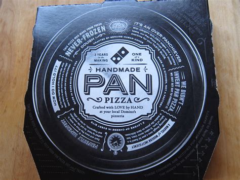 Review: Domino's - Handmade Pan Pizza | Brand Eating