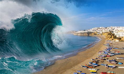 Mega-tsunami could destroy tourist hotspots in Spain and Portugal ...