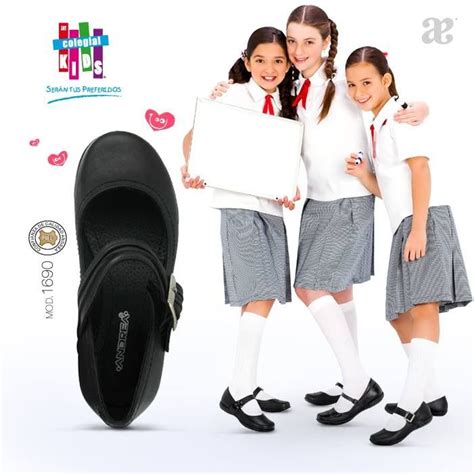 Colegial kids Andrea: Todos los días de escuela mis zapatos Andrea # ...