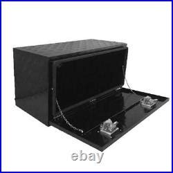 Tool Box New » 36×18 Heavy Duty Black Aluminum Tool Box Truck Storage ...