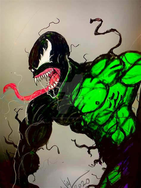 Venomized Hulk by W1llSantiago on DeviantArt