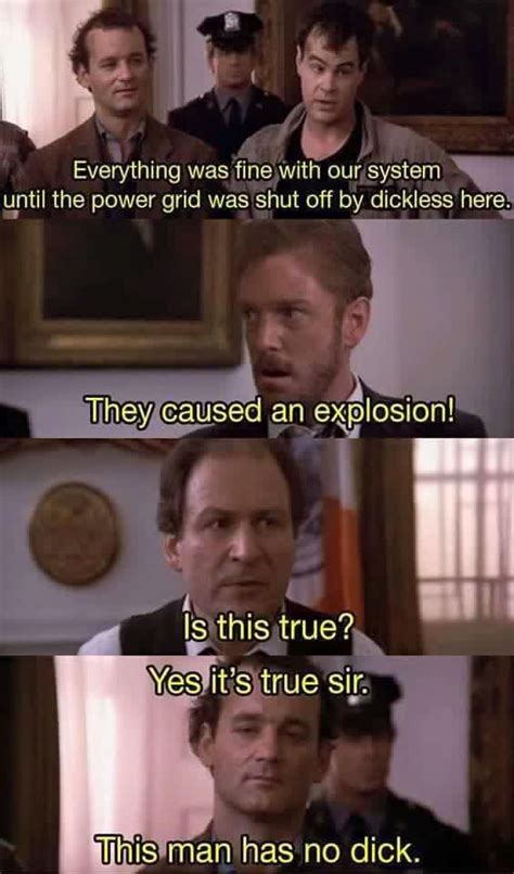 Stantz and Venkman | Favorite movie quotes, Ghostbusters, True memes