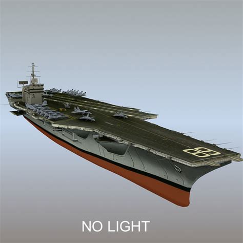 3d model uss nimitz