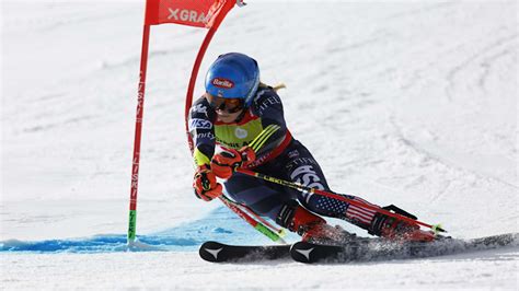 Alpine skiing: Mikaela Shiffrin wins World Cup Finals giant slalom to ...