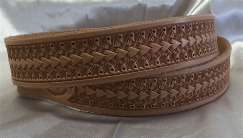 Hand-tooled western leather belts - custom leather belts - Lone Tree Leather… | Leather tooling ...