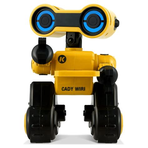 Topbuy Remote Control Kids Robot Toy Programmable Interactive RC Robot Yellow - Walmart.com ...