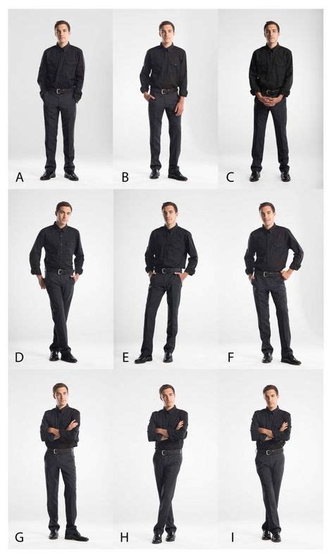 Posing Charts for Photographers | Drawing poses male, Pose reference ...