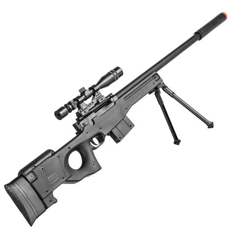 Airsoft Sniper Rifle L96 Gun MK13 MOD L96A1 Scope Bipod Bolt