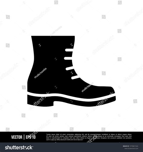 Best Boots Icon Vector Illustration Logo Stock Vector (Royalty Free) 1575821524 | Shutterstock