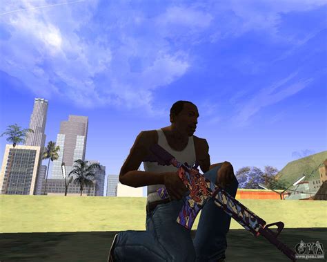 Skins Weapon pack CS:GO for GTA San Andreas