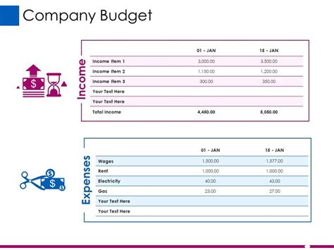 company budget ppt design templates Slide01 | Budgeting, Template design, Templates