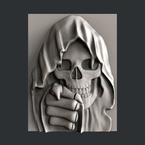 3d STL models for CNC skull 3D model | CGTrader