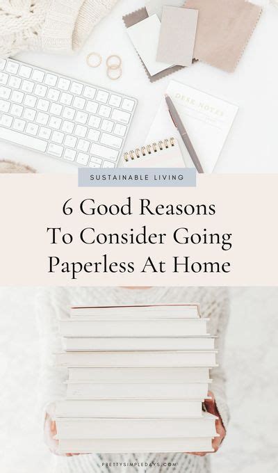 6 Reasons To Go Paperless At Home - Pretty Simple Days | Sustainable living, Organize declutter ...