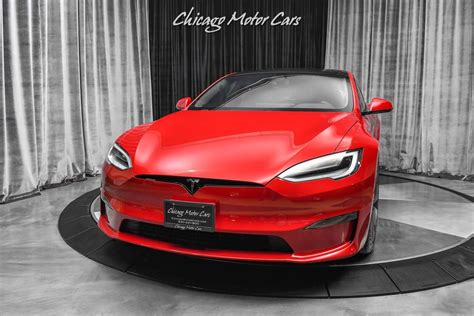 2021 Tesla Model S Plaid Sedan Red Multi-coat! Only 144 Miles! Autopi Red Multi- - Used Tesla ...