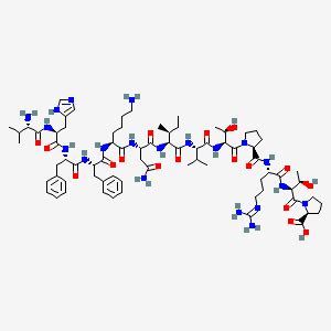 Myelin Basic Protein (87-99) | C74H114N20O17 | CID 25077562 - PubChem