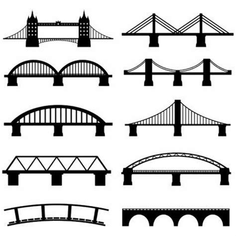 Download High Quality bridge clipart silhouette Transparent PNG Images ...