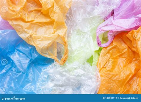 Colorful of plastic bags stock photo. Image of market - 130501112