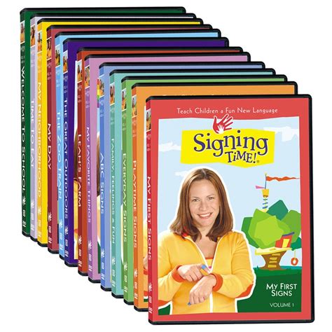 Signing Time Series One Learning System (Library Edition)