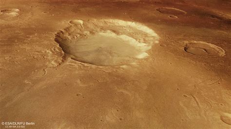 Impact crater, the biggest crater found on Mars : r/pics