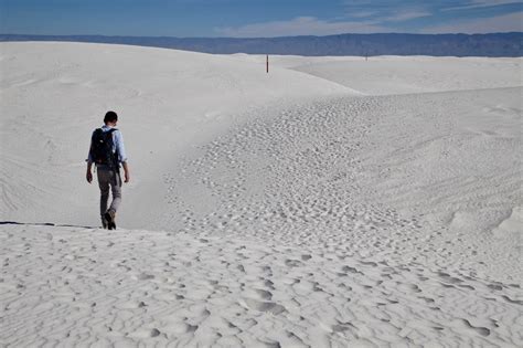 Hiking Alkali Flat Trail at White Sands National Park - Just a little tour