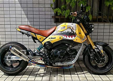 Custom Grom / MSX 125 Stretched & Lowered + Wild Paint | Honda-Pro Kevin