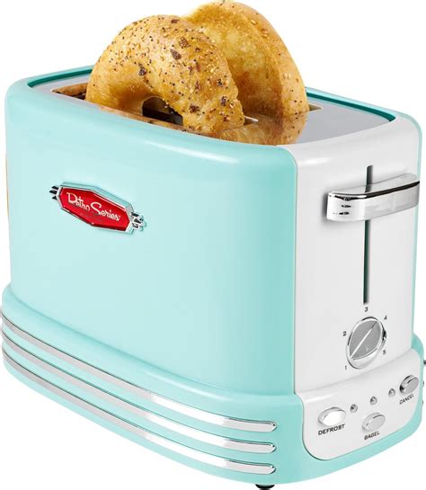 Nostalgia RTOS200AQ New and Improved Retro Wide 2-Slice Toaster Perfect For 82677002990 | eBay