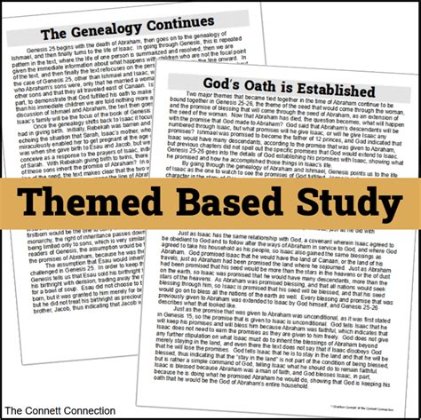 The Themes of Genesis: The Life of Isaac Bible Study | Made By Teachers